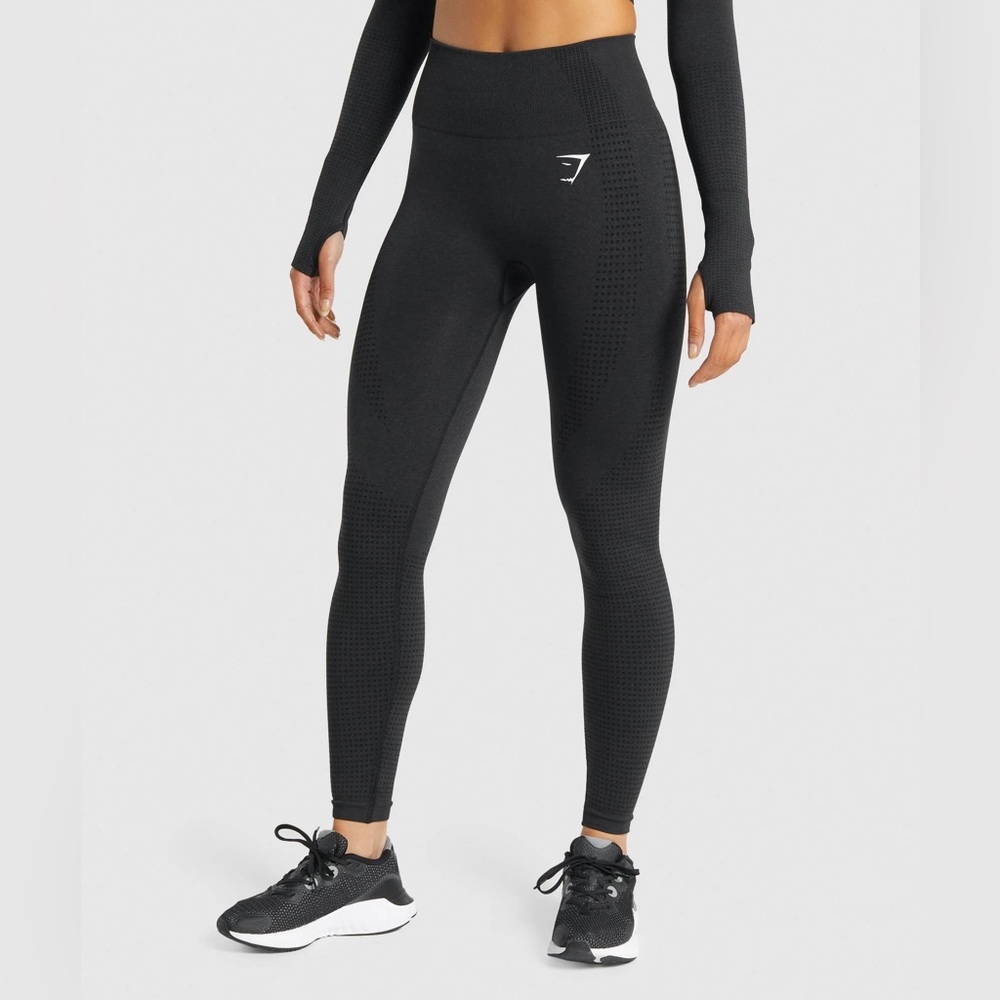 Gymshark Black vital seamless 2.0 leggings. Women’s XS